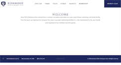 Desktop Screenshot of burkwoodclub.com